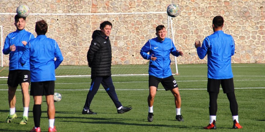 Mor beyazlılar taktik çalışması gerçekleştirdi