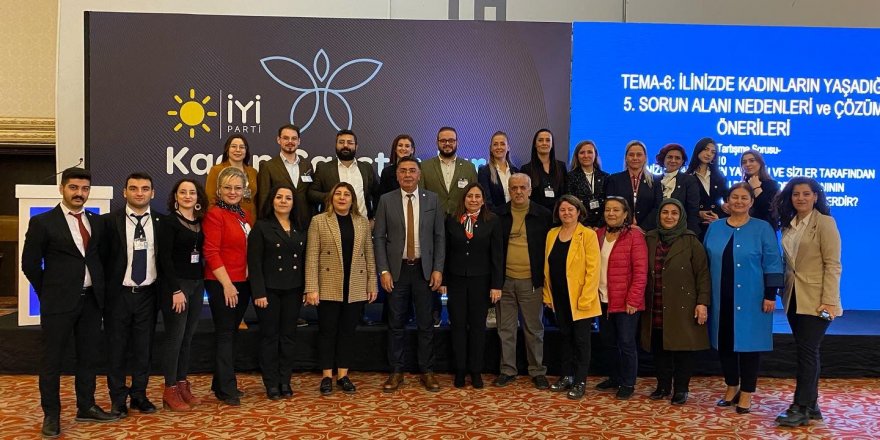 “Kadın Yükselmezse Alçalır Vatan’’ Çalıştayı tamamlandı