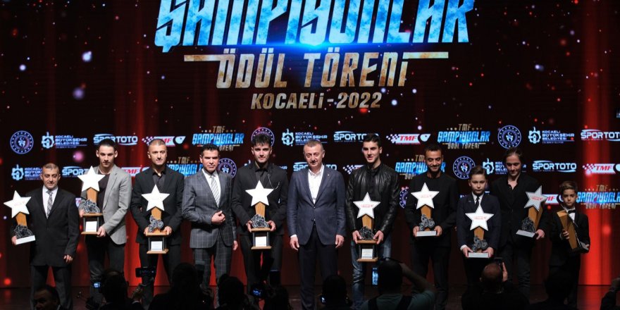 TMF’de şampiyonlar ödüllendirildi