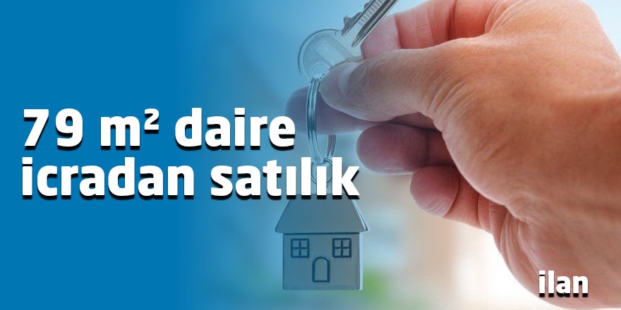 79 m² daire icradan satılık