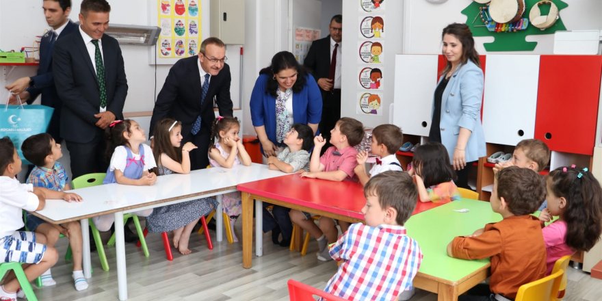 Okul öncesi eğitime büyük destek