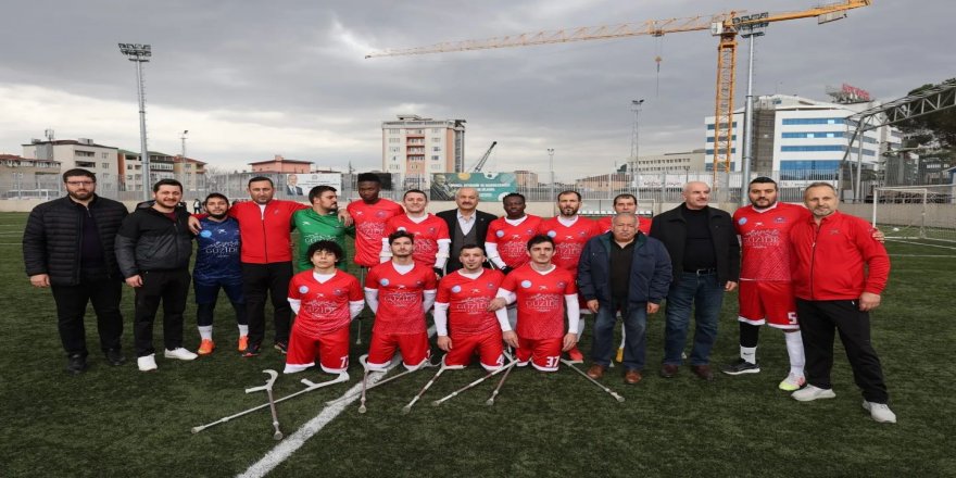 Gebze Belediyesi Ampute Süper Lig’e doğru yürüyor