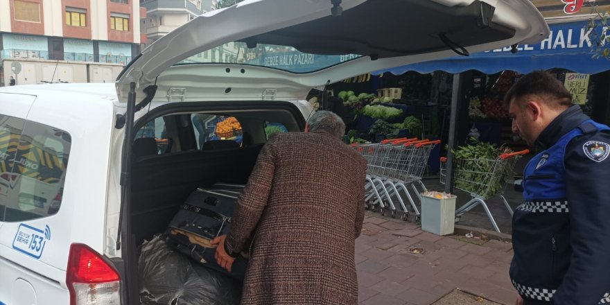 Çaresiz vatandaşı sokakta bırakmadı