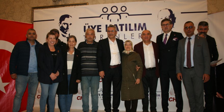 CHP Darıca’da ve Çayırova’dan 500 yeni üye