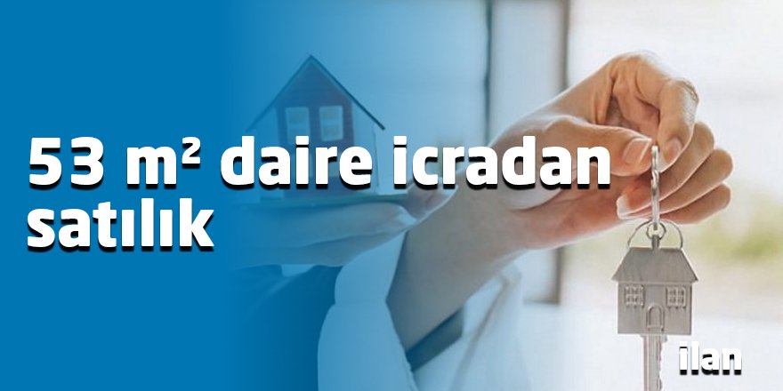 53 m² daire icradan satılık