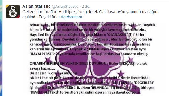 Eski Çarşı’ya sarı kırmızı teşekkür