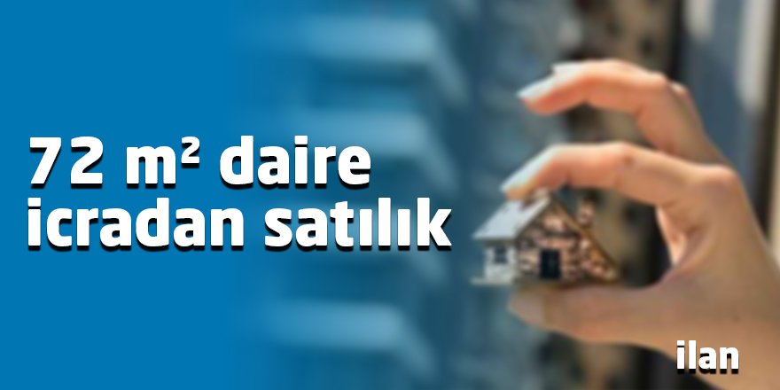 72 m² daire icradan satılık