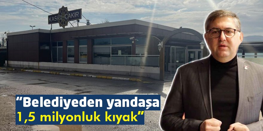 “Belediyeden yandaşa 1,5 milyonluk kıyak”