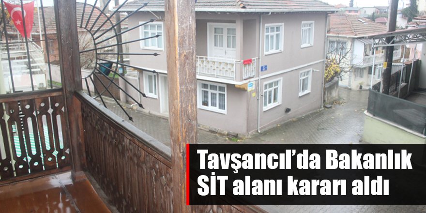 Tavşancıl’da Bakanlık SİT alanı kararı aldı