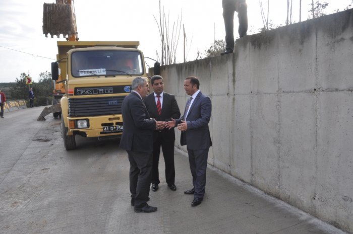 Toltar çalışmaları yerinde inceledi