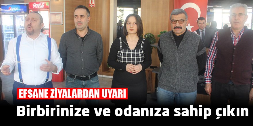 Birbirinize ve odanıza sahip çıkın