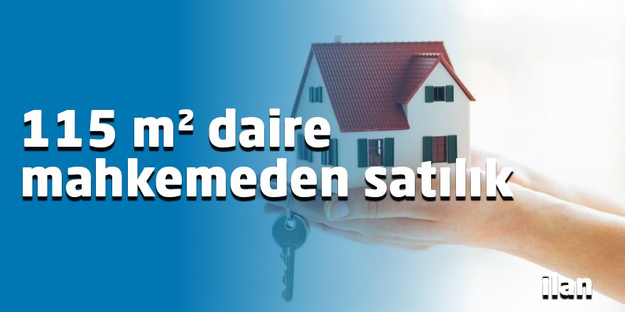 115 m² daire mahkemeden satılık