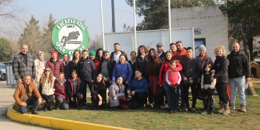 Binici adayları sınavdan geçti