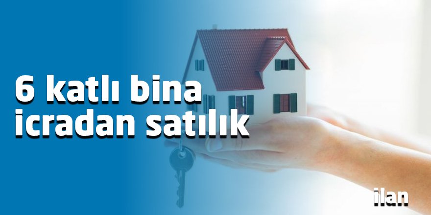 6 katlı bina icradan satılık