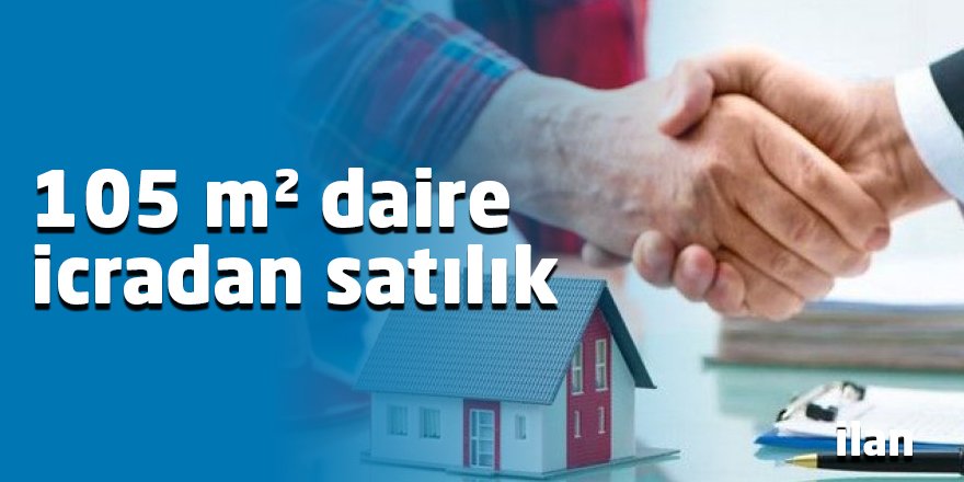 105 m² daire icradan satılık