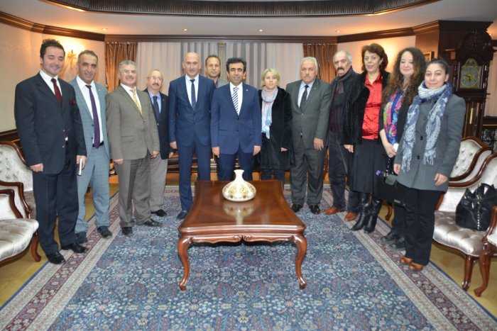 Kent Konseyi yönetiminden valiye ziyaret