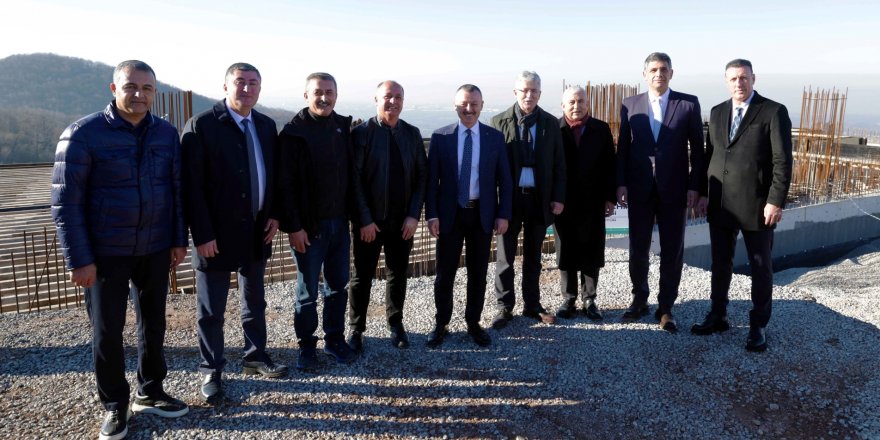 Başkanlar, Teleferik projesini inceledi