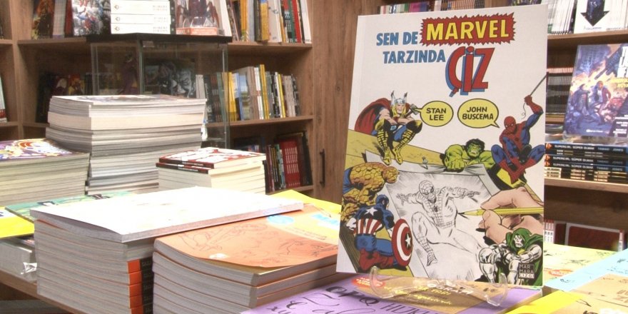 Tüm kahramanlar bu dükkânda