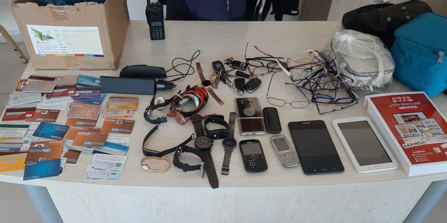 Kayıp eşyalar muhafaza ediliyor