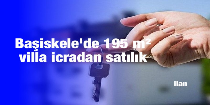 Başiskele'de 195 m² villa icradan satılık