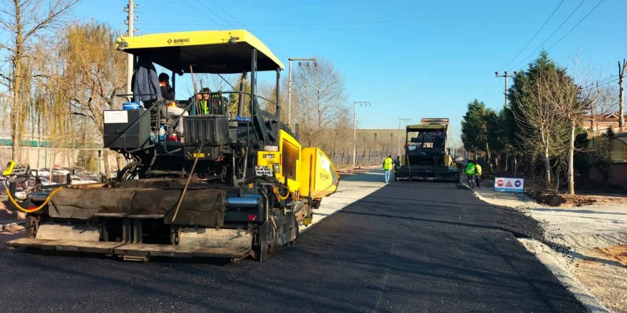 Suadiye Bağdat Caddesi asfaltlandı
