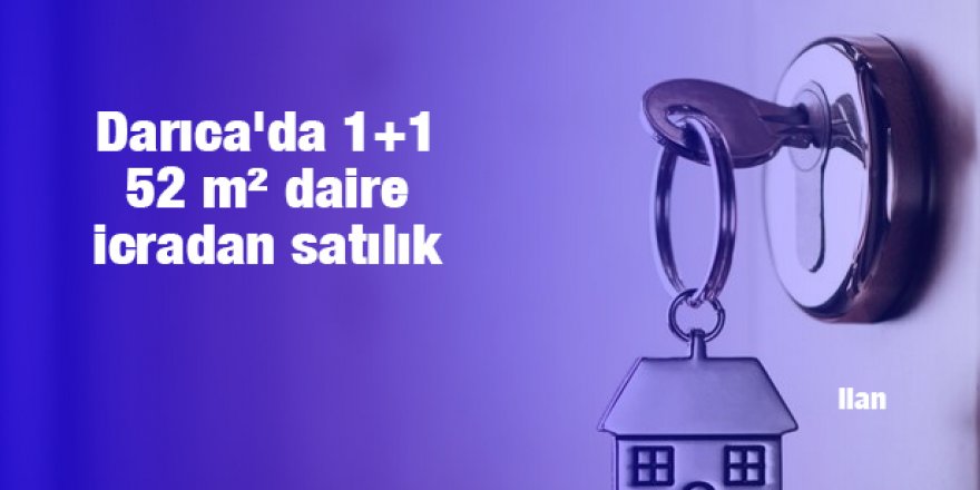 Darıca'da 1+1 52 m² daire icradan satılık