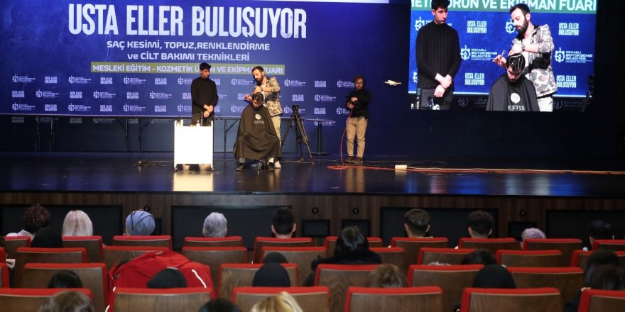 Usta eller fuarda buluştu