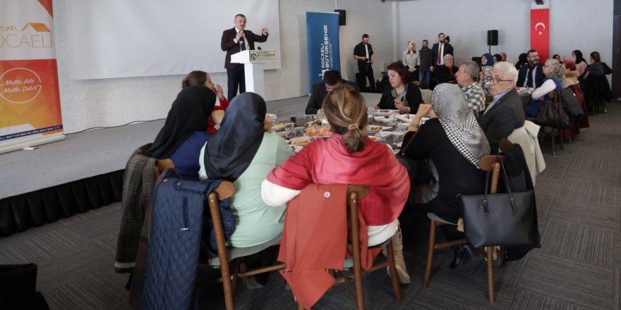 Büyükakın, projeye katılanlarla buluştu