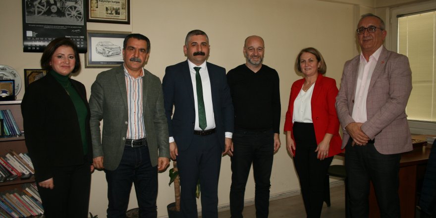 CHP’lilerden gazetemize ziyaret