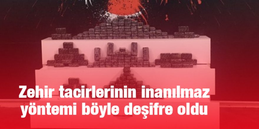 Zehir tacirlerinin inanılmaz yöntemi böyle deşifre oldu