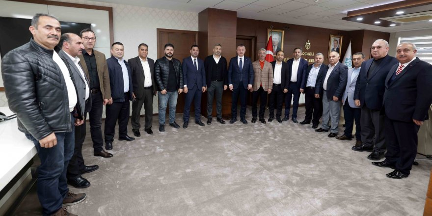 Büyükakın, yöre derneklerini ağırladı