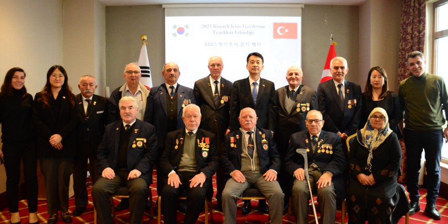 Kore Başkonsolosu, Kore gazileriyle buluştu