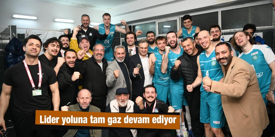 Lider yoluna tam gaz devam ediyor