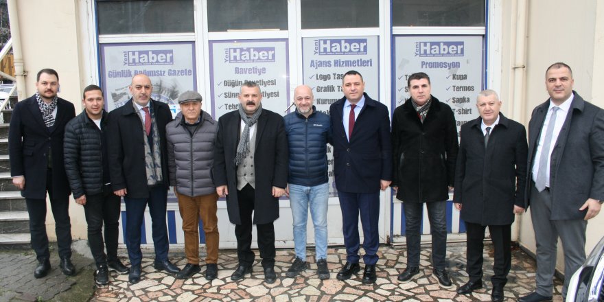 İyi Partililerden gazetemize ziyaret