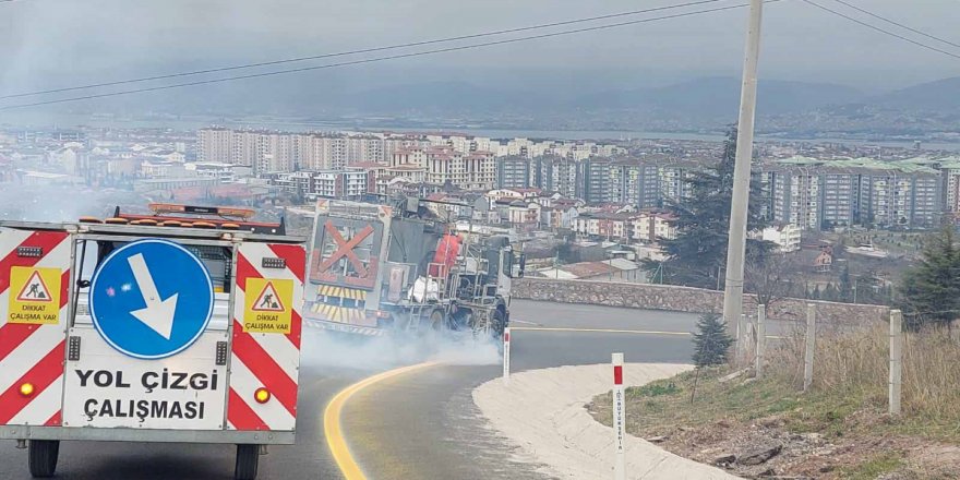 İlimtepe yoluna asfalt serimi yapıldı