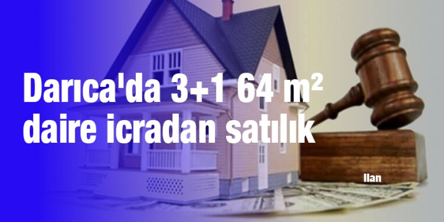 Darıca'da 3+1 64 m² daire icradan satılık