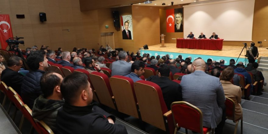 Dilovası Muhtarlar Toplantısı yapıldı