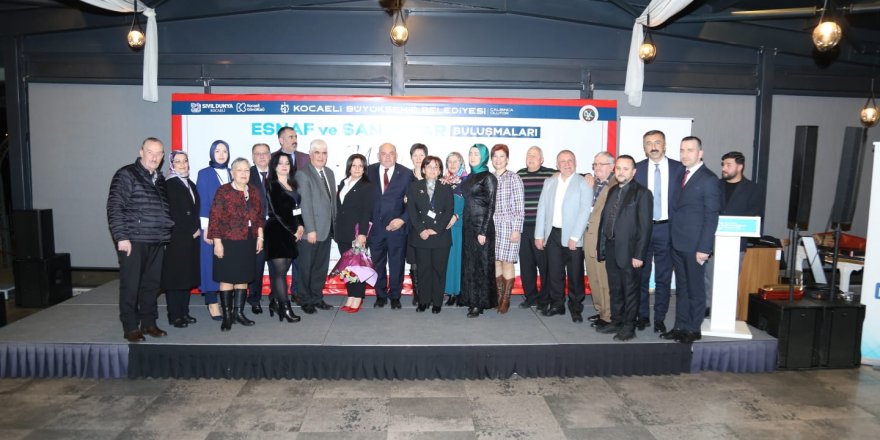 Terziler meslekte onur gecesinde buluştu