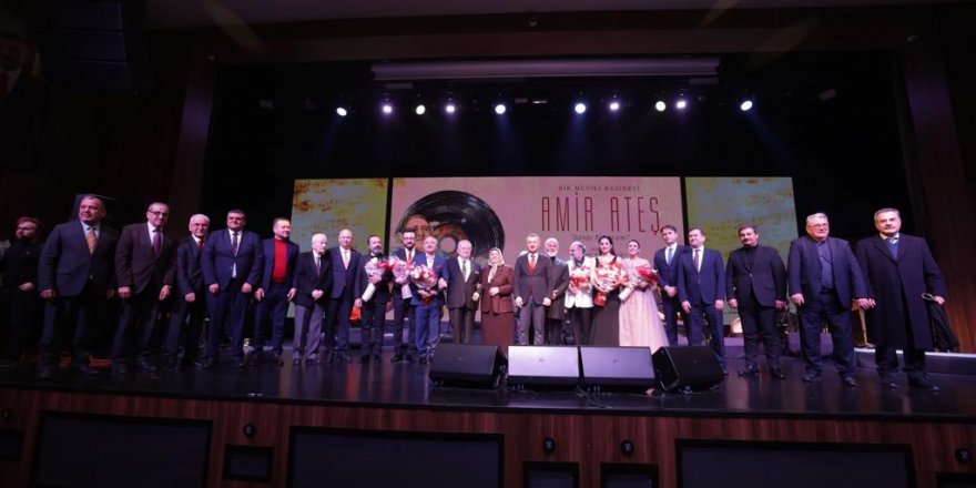 Amir Ateş'e muhteşem vefa gecesi