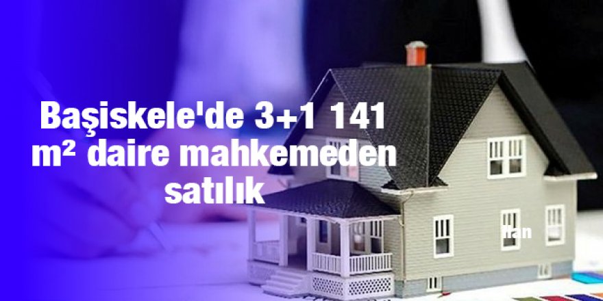 Başiskele'de 3+1 141 m² daire mahkemeden satılık