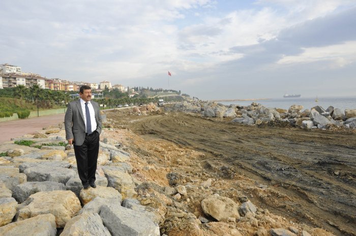 Darıca sahilleri yaz aylarına hazırlanıyor