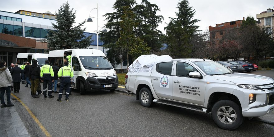 Çayırova arama kurtarma timi yola çıktı