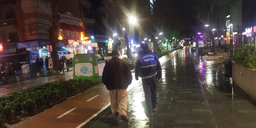 Büyükşehir Zabıtası 7/24 devriyede