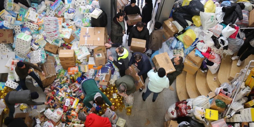 3 tır dolusu yardım, depremzedeler için yola çıktı