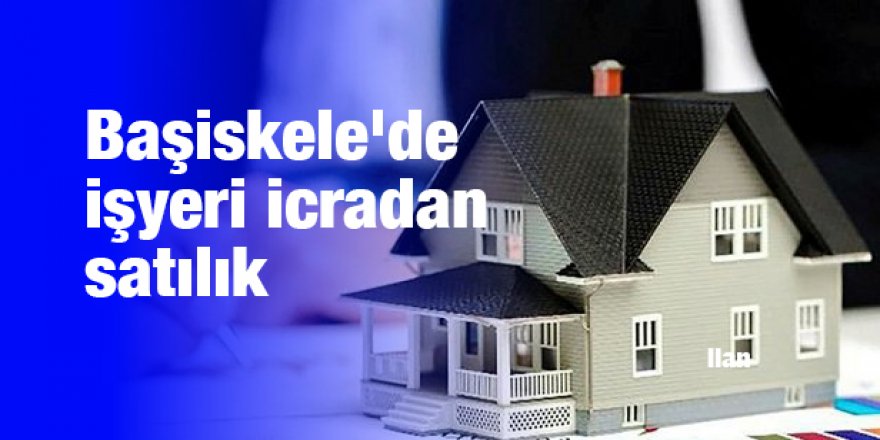 Başiskele'de işyeri icradan satılık