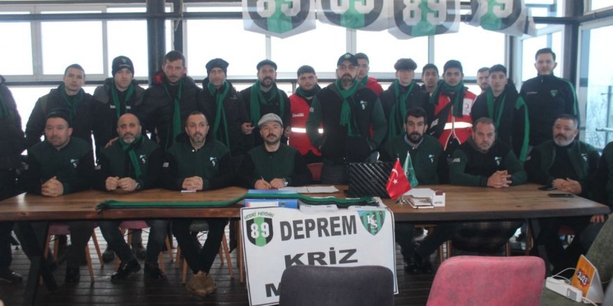 Hodri Meydan afet bölgesine gidiyor