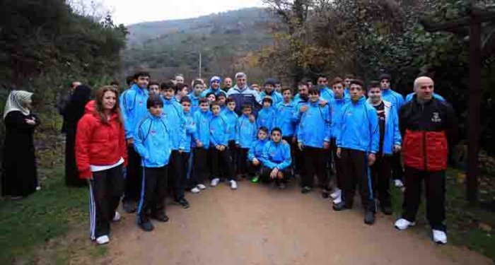 Başkan, Boksörlerle Yürüdü