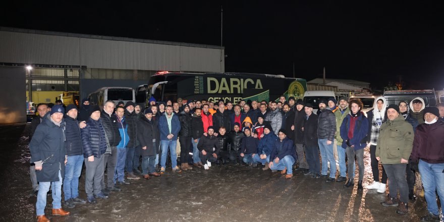 Bıyık, deprem bölgesine gitti