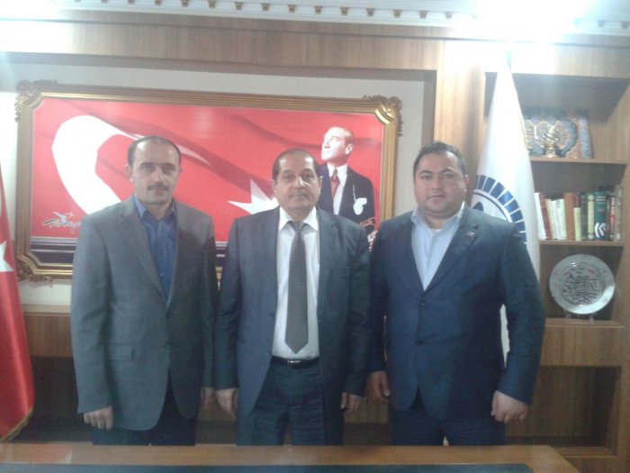 Müftüye hemşerilerinden ziyaret