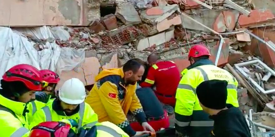 Polisan Holding kurtarma ekibiyle Hatay’da